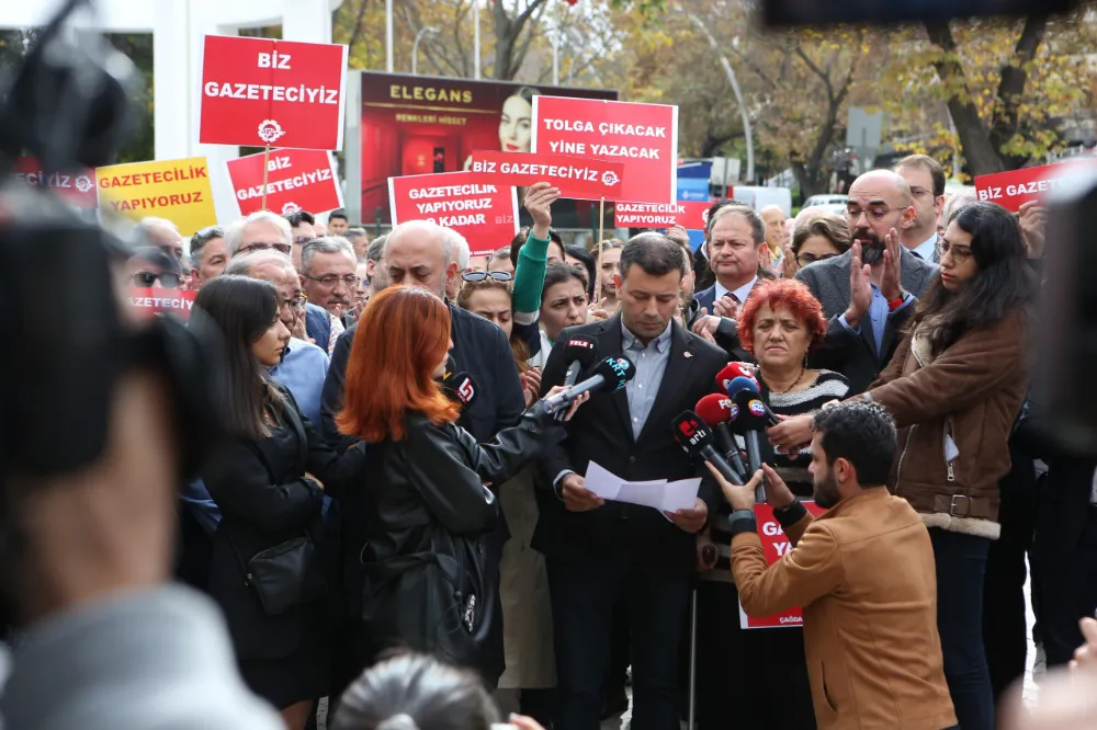 Tolga Şardan için tek söz: “Bu gözdağını hiçbirimiz kabul etmiyoruz”