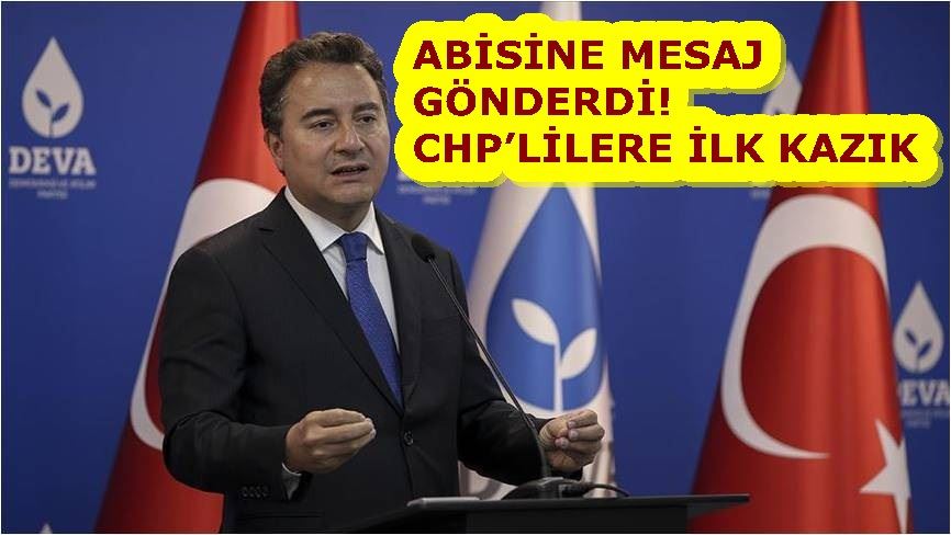 ABİSİNE MESAJ GÖNDERDİ! CHP’LİLERE İLK KAZIK 