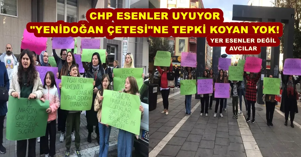 CHP ESENLER UYUYOR 