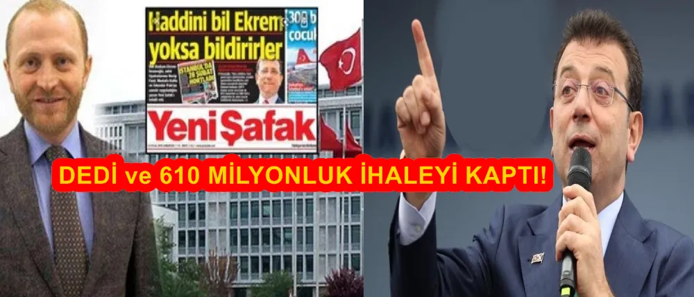 HADDİNİ BİLMEDİ AMA 610 MİLYONLUK İHALEYİ VERDİ!