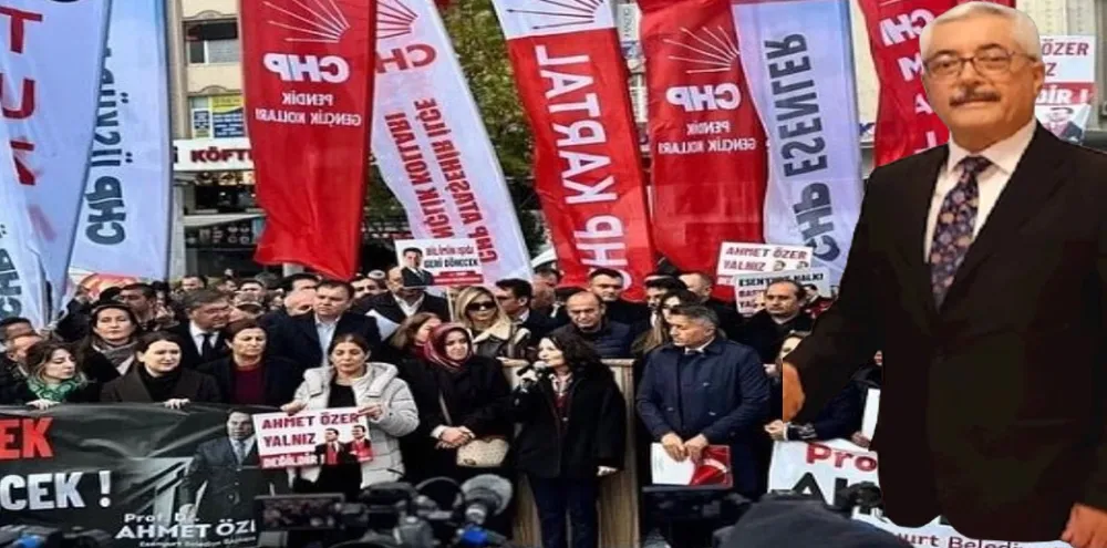 CHP ESENLER İLÇE BAŞKANI CEMAL KAYA’DAN ÖZEL’E DESTEK