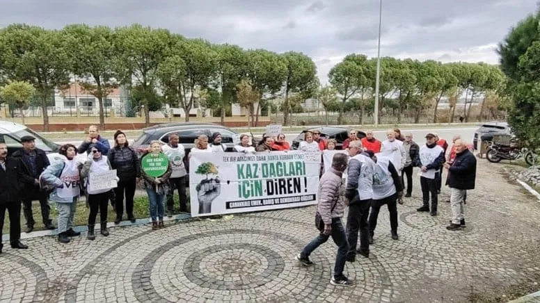 Halk, “Arazimi vermem” diyerek Cengiz’e rest çekti 