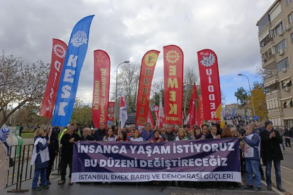 EMEK, BARIŞ VE DEMOKRASİ GÜÇLERİ: “BİRLEŞE BİRLEŞE KAZANACAĞIZ”