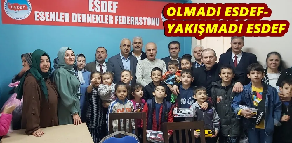 OLMADI ESDEF- YAKIŞMADI ESDEF!