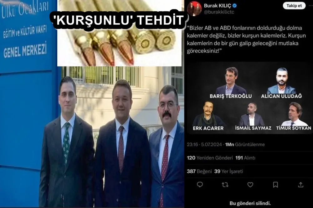 Ülkü Ocakları Genel Başkan Yardımcısından gazetecilere 