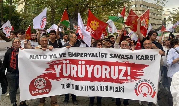 “BU MEMLEKET BİZİM, YOBAZA, NATO’YA BIRAKMAYIZ”