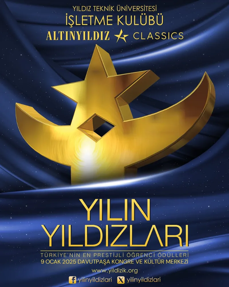 YILIN YILDIZLARI ÖDÜL TÖRENİ 23. KEZ SAHİPLERİNİ BULACAK