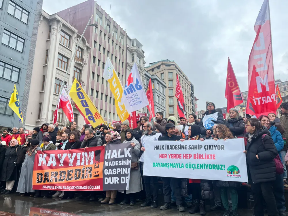 “Faşist saldırılar son bulmalı, halkların iradesi teslim edilmeli”