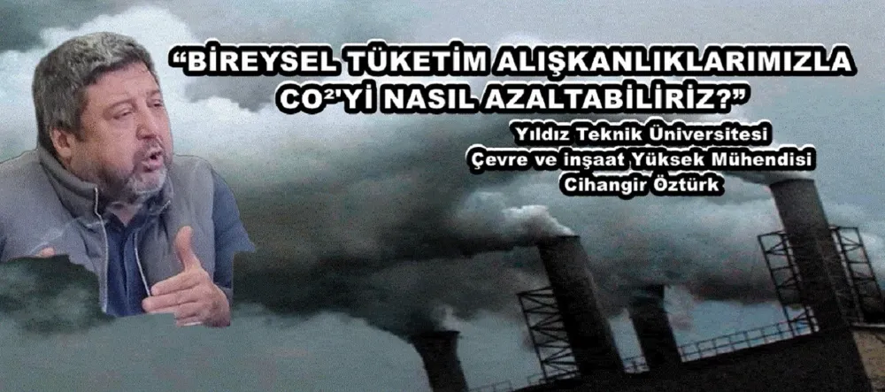 “BİREYSEL TÜKETİM ALIŞKANLIKLARIMIZLA CO₂