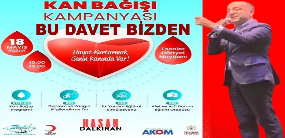 HASAN DALKIRAN’DAN  ESENLER’DE HAYAT KURTARAN BULUŞMA
