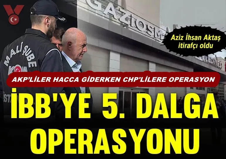 AKP’LİLER HACCA GİDERKEN CHP
