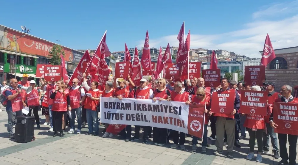 TİP’li Emeklilerden Bayram İkramiyesi Tepkisi: “Bu Bir Lütuf Değil, Haktır!”