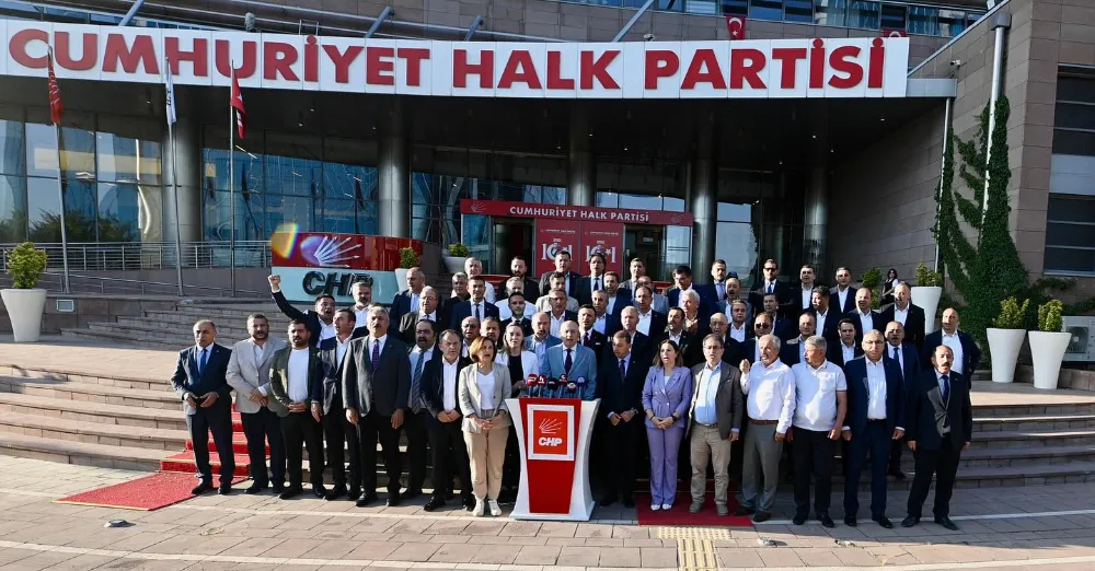 CHP’NİN 81 İL BAŞKANINDAN ORTAK AÇIKLAMA  