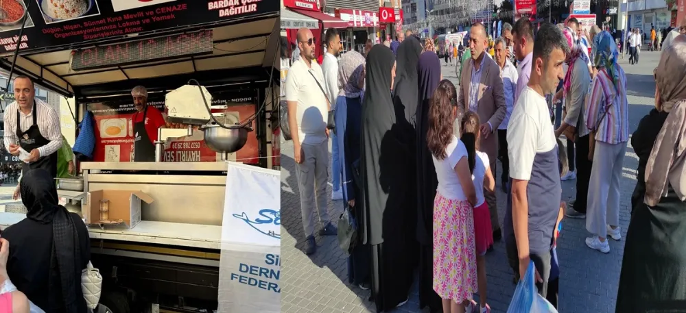DALKIRAN: ŞEHİTLER İÇİN LOKMA DEĞİL, VEFA DAĞITTIK