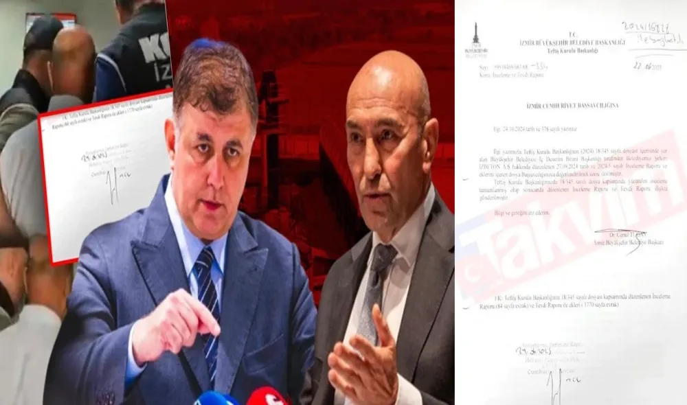 ‘İZBETON A.Ş’ SORUŞTURMASINDAN CEMİL TUGAY’IN İMZASI ÇIKTI! 