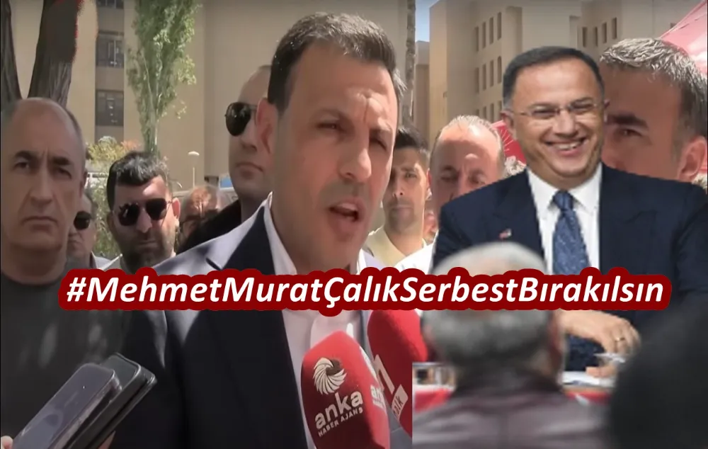 CHP’Lİ ÖZGÜR ÇELİK’TEN MEHMET MURAT ÇALIK İÇİN SERBEST BIRAKIN ÇAĞRISI!