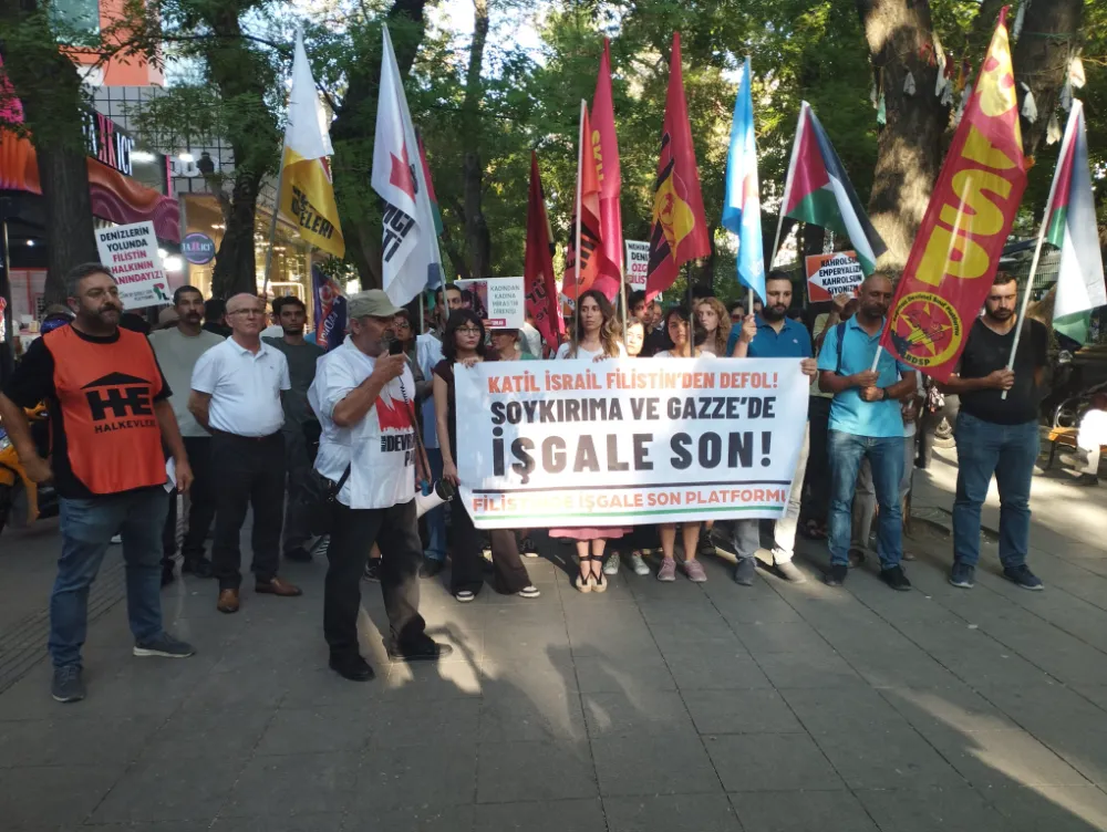 TÜRK HALKI FİLİSTİN’İN YANINDA- SOKAKTA!