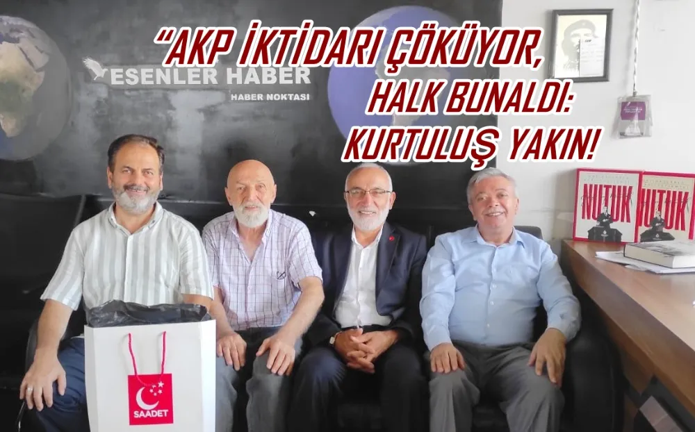 “AKP İKTİDARI ÇÖKÜYOR, HALK BUNALDI: KURTULUŞ YAKIN!”