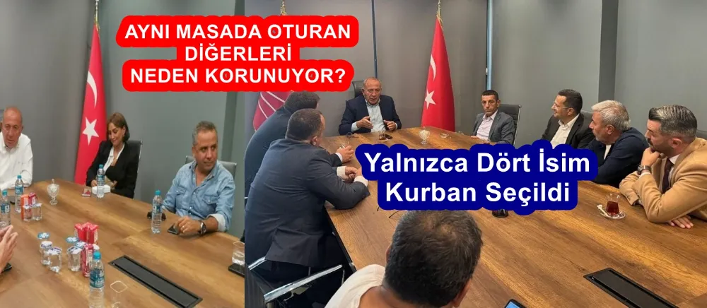 AYNI MASADA OTURAN DİĞERLERİ NEDEN KORUNUYOR? 