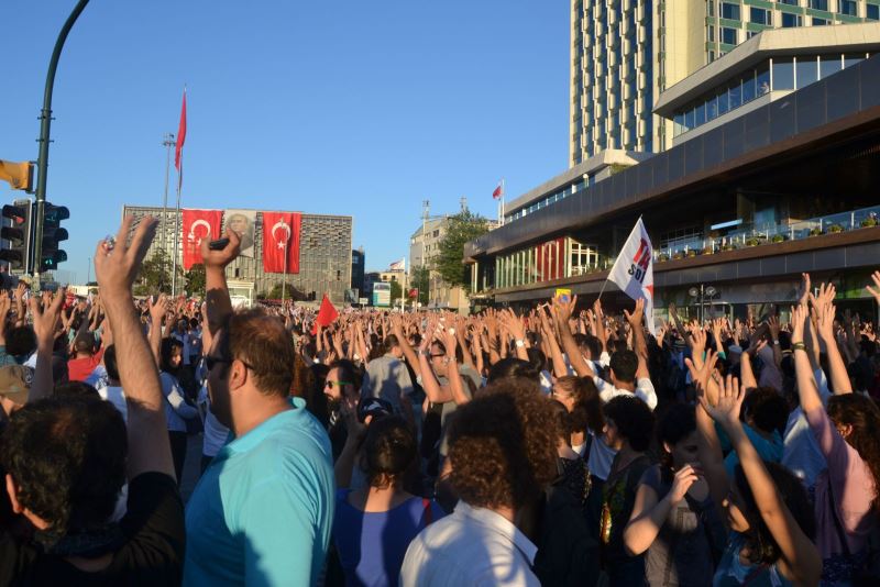 Direnişin fidanları Gezi Parkı