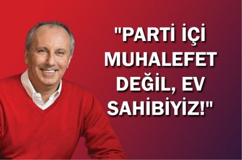 İnce, Bostancı gösteri merkezinde partililere seslendi..