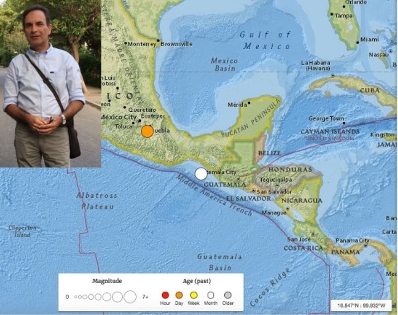Prof. Dr. Haluk EYİDOĞAN ve Meksika Depremi 