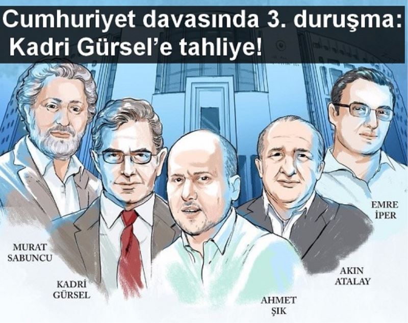 Cumhuriyet davasında buruk tahliye!