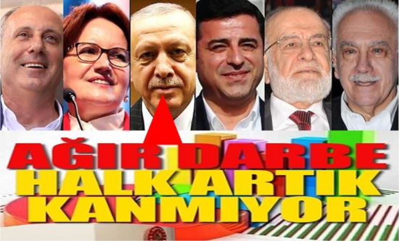 İttifakların oyları baş başa... İşte son anket