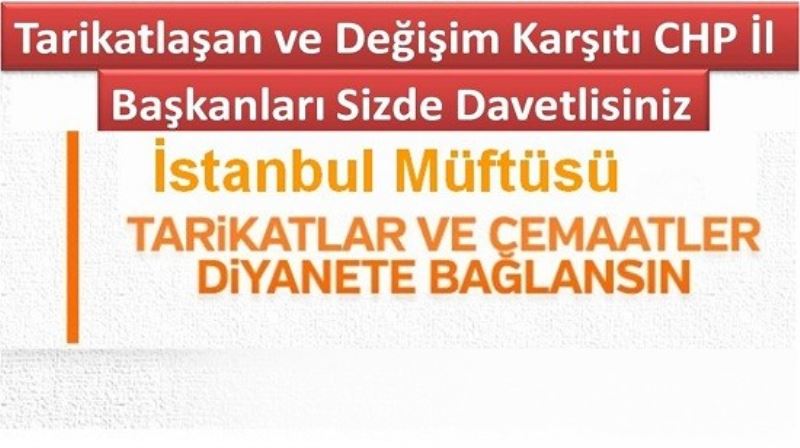 İstanbul Müftüsünden Davet