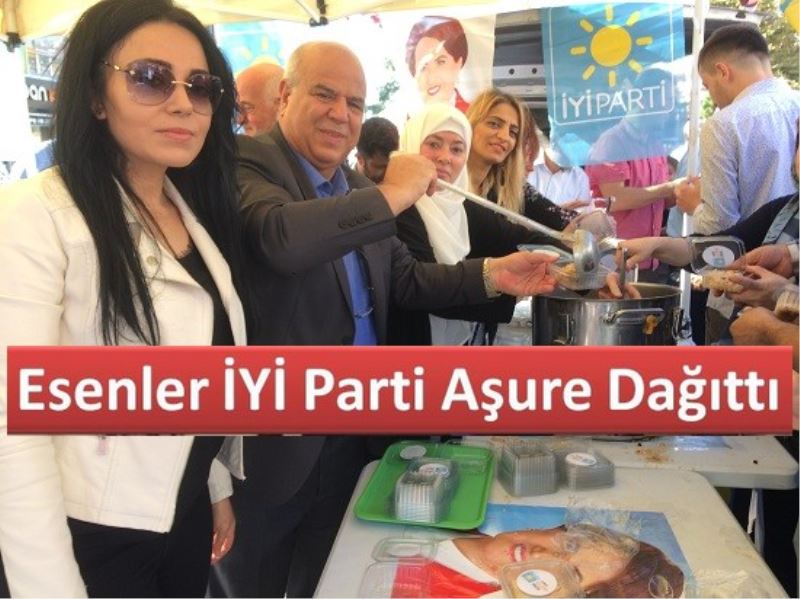 Esenler İYİ Parti Aşure Dağıttı- CHP