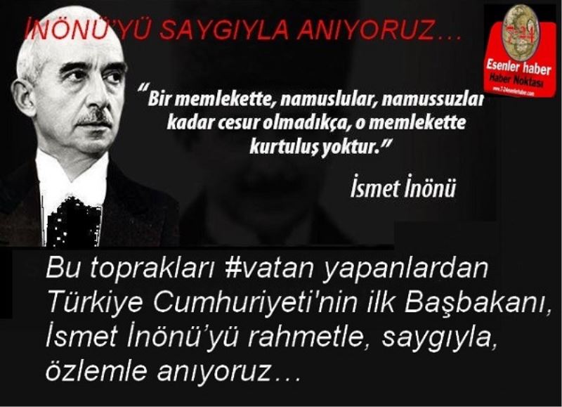 İSMET İNÖNÜ