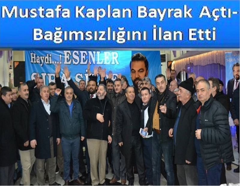 Mustafa Kaplan Bayrak Açtı-Bağımsızlığını İlan Etti 
