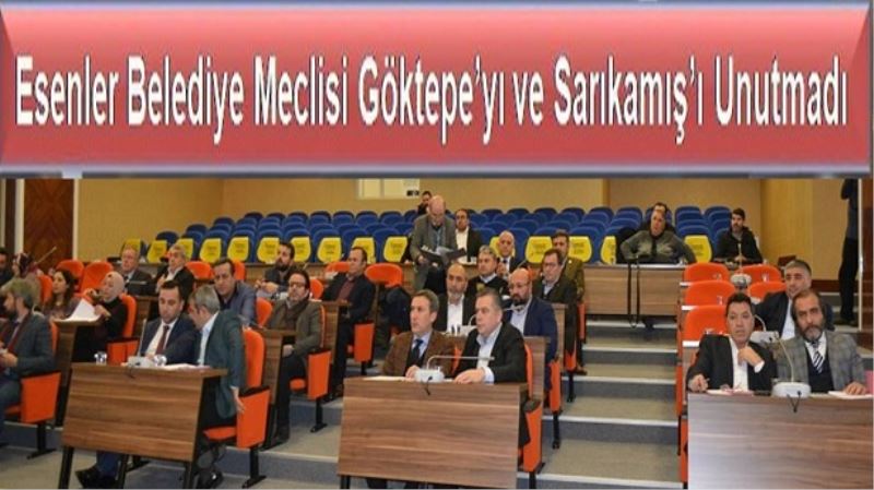 Esenler Belediye Meclisi Göktepe