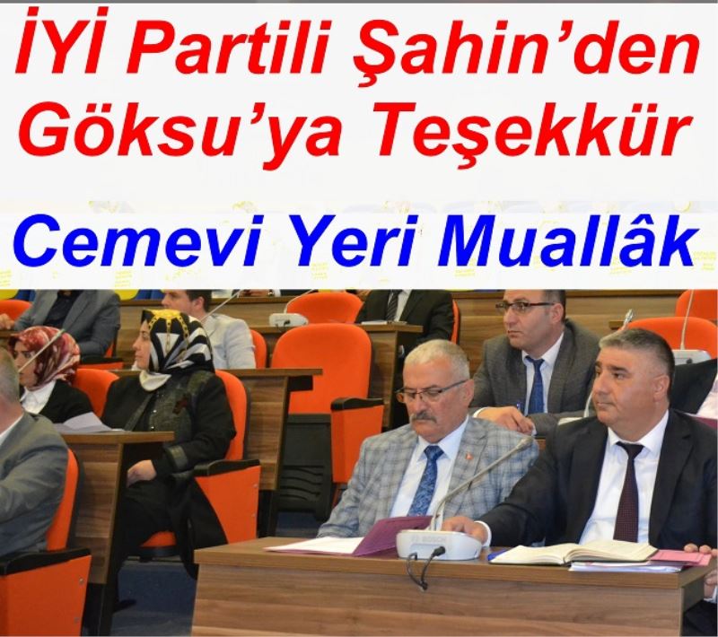 İYİ Partili Şahin