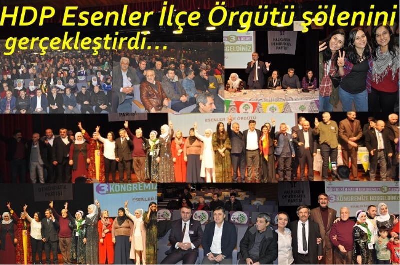 HDP Esenler İlçe Örgütü şölenini gerçekleştirdi
