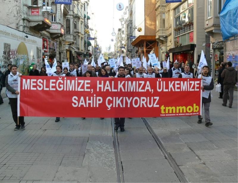 TMMOB: Antidemokratik uygulamalara karşı duracağımızın bilinmesini isteriz