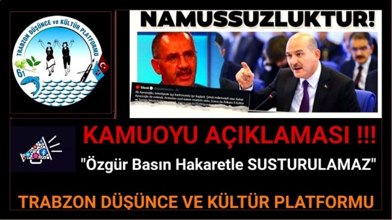 ÖZGÜR BASIN HAKARETLE SUSTURULAMAZ!!!