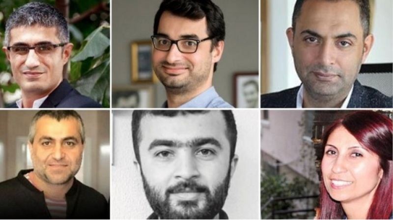 Gazeteciler Barış Pehlivan, Murat Ağırel ve Hülya Kılınç... ÖZGÜR...
