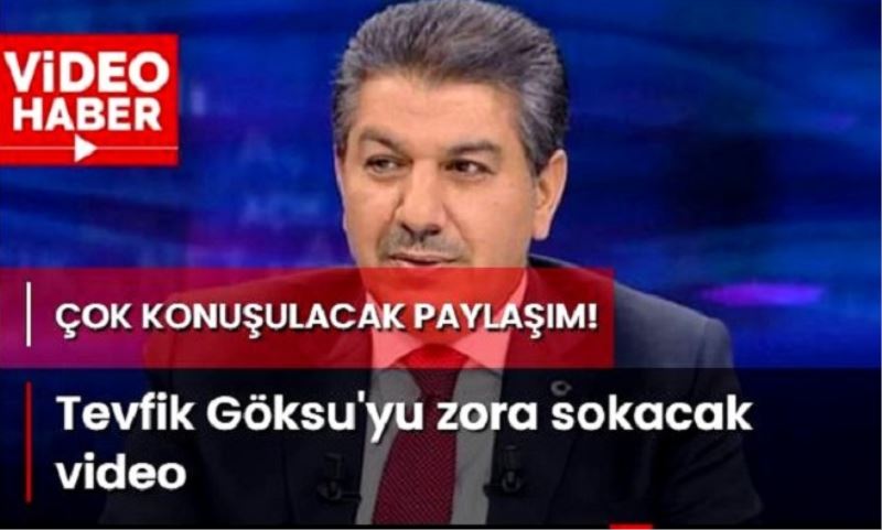 Tevfik Göksu, Bildiğiniz gibi yine sallamış