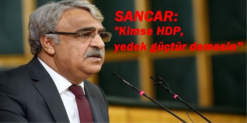 Sancar: Bizim kendi ittifaklarımız var -Türkiye