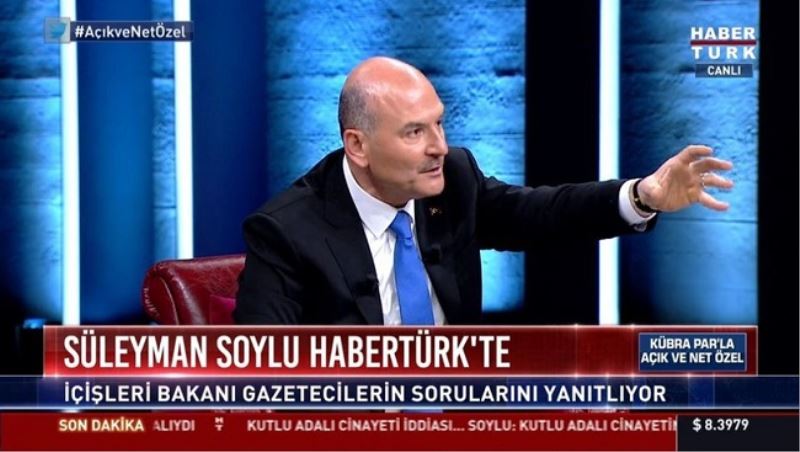 SOYLU ŞOV YAPTI- GAZETECİLER SORU SORMA ÖZÜRLÜ