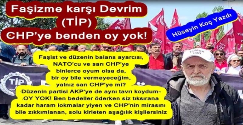 Faşizme karşı Devrim (TİP) CHP